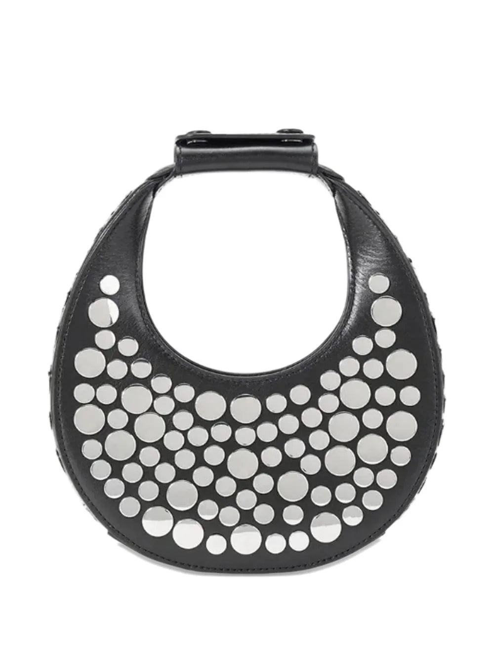 Staud Goodnight Moon Studded Shoulder Bag — Same as shown — Size One Size — Back View