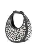 Staud Goodnight Moon Studded Shoulder Bag — Same as shown — Size One Size — Front View