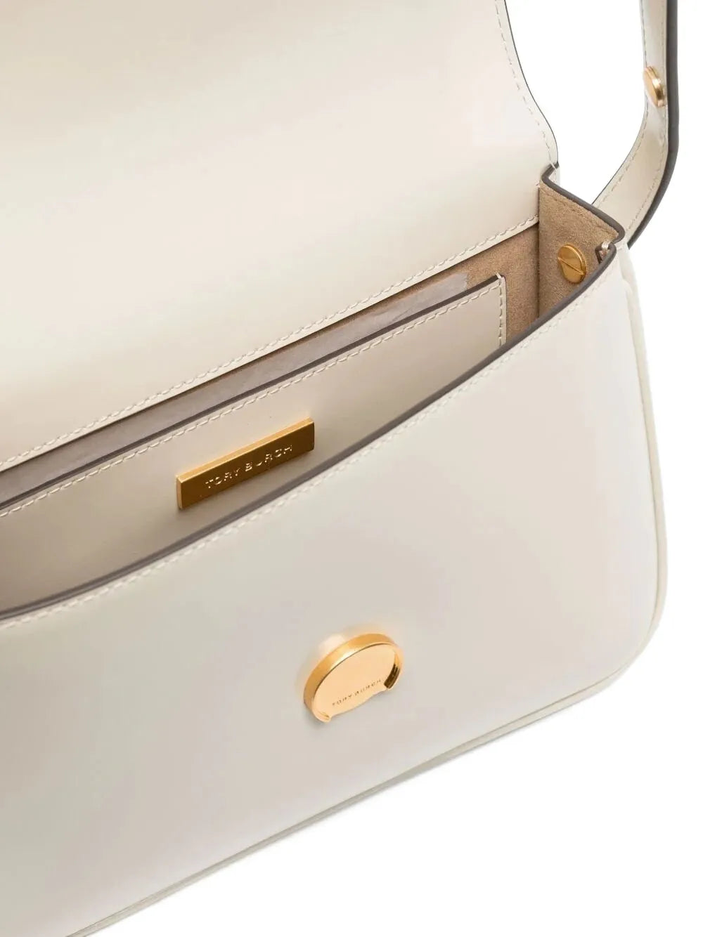 Tory Burch Robinson Spazzolato Adjustable Strap Shoulder Bag — Same as shown — Size One Size — Top View