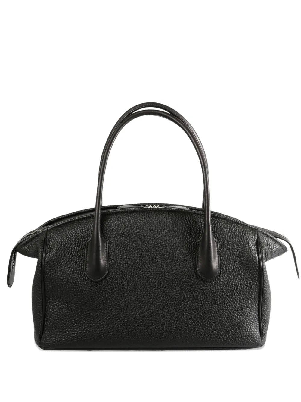 The Row Leather Tote Bag — Same as shown — Size One Size — Front View
