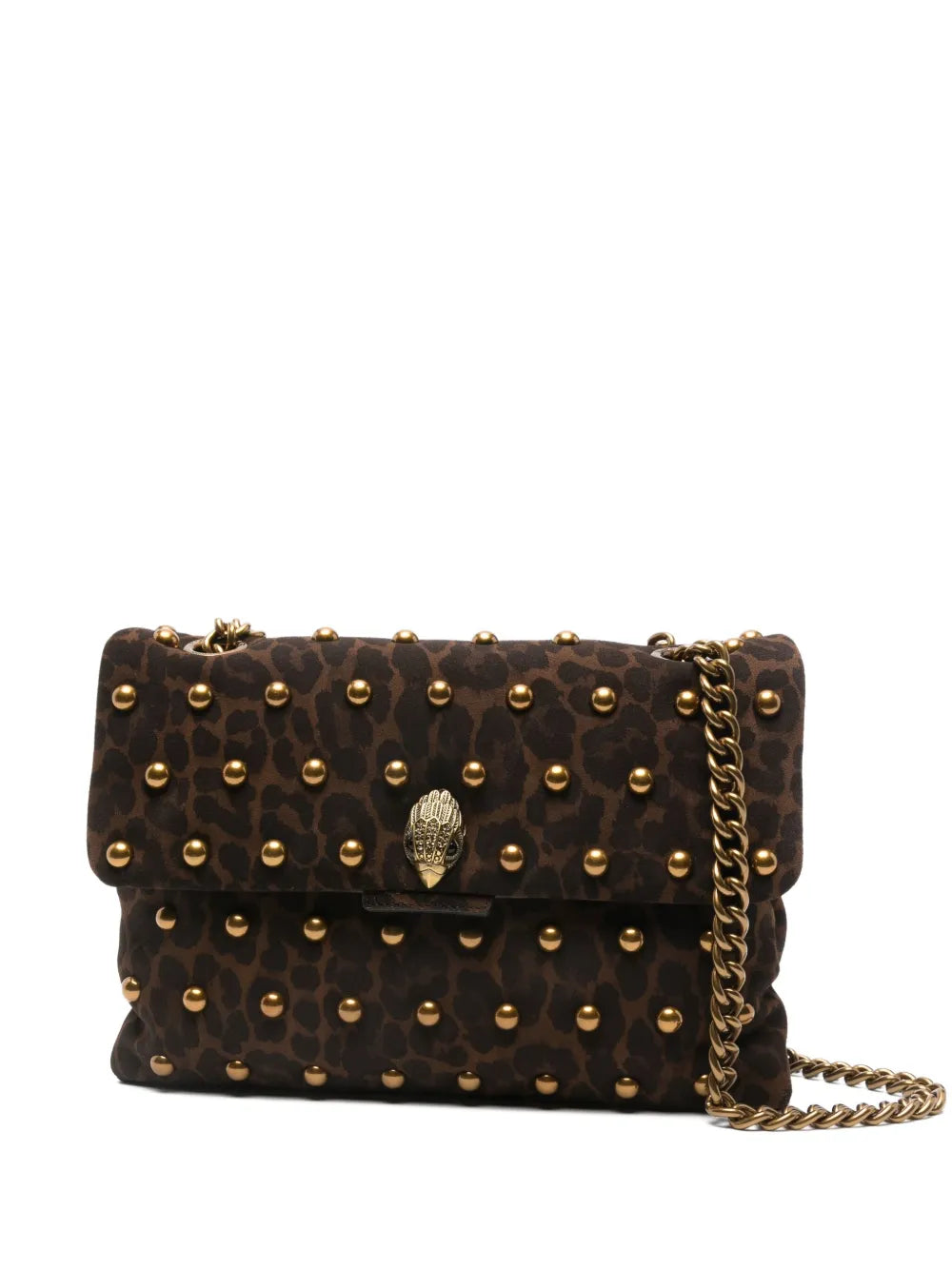 Kurt Geiger London Animal Print Shoulder Bag — Same as shown — Size One Size — Front View
