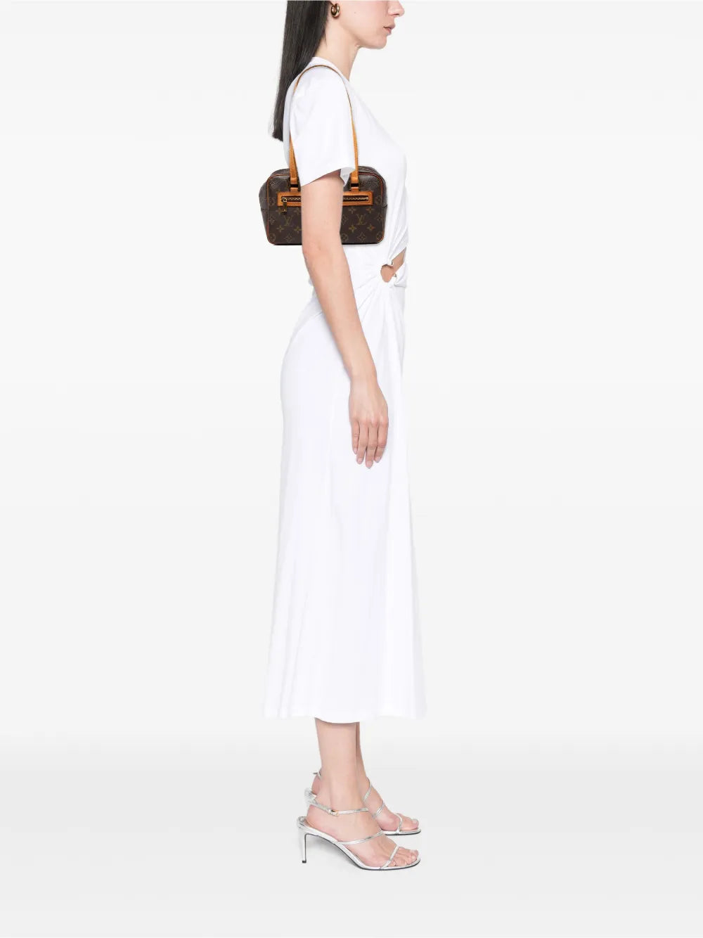 Louis Vuitton Pre Owned 2002 Monogram Cite Mm Shoulder Bag — Same as shown — Size One Size — Side View