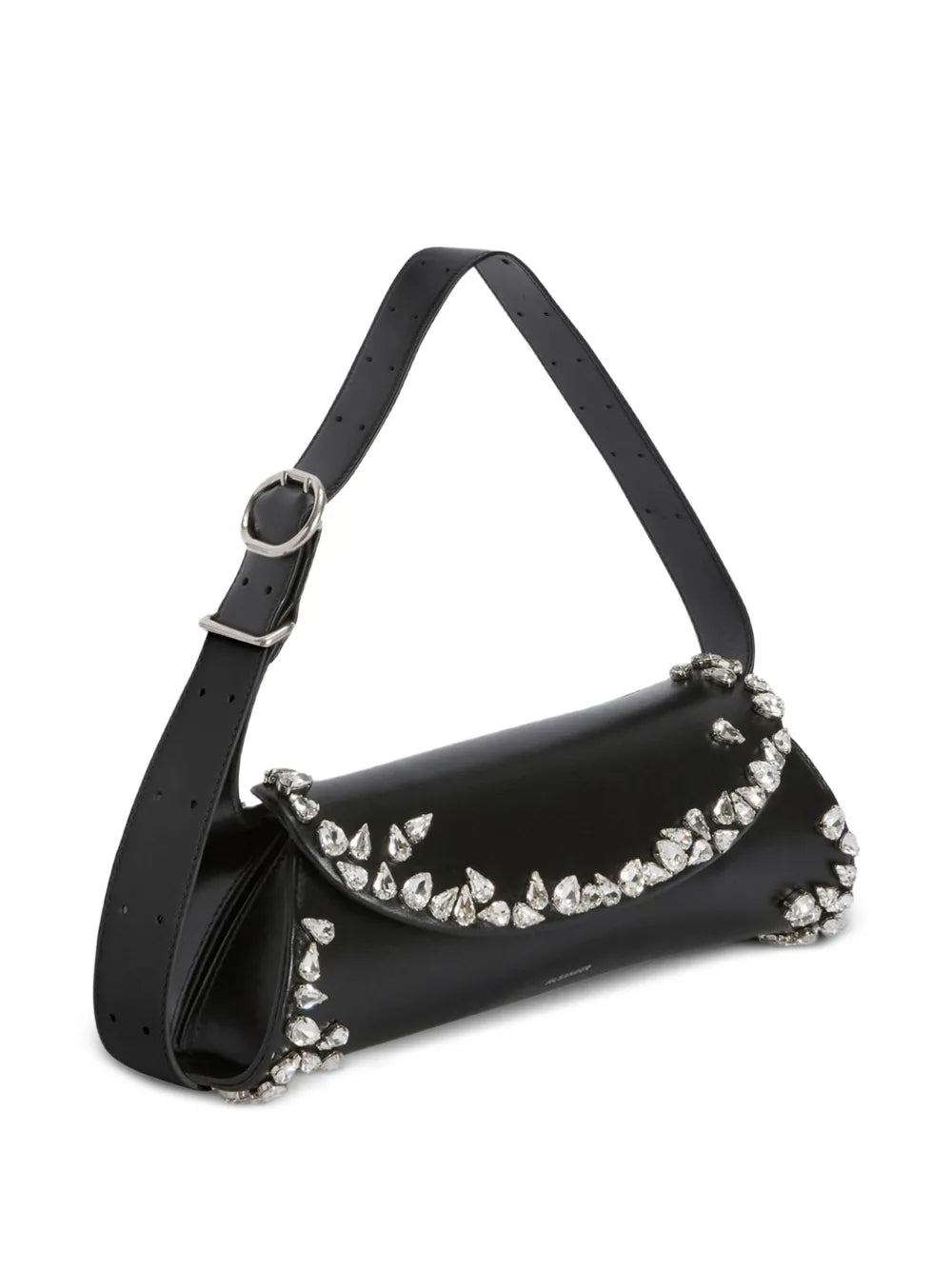 Jil Sander Small Cannolo Shoulder Bag — Same as shown — Size One Size — Side View