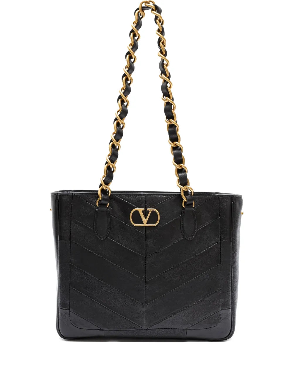 Valentino Garavani Leather Shoulder Bag — Same as shown — Size One Size — Front View