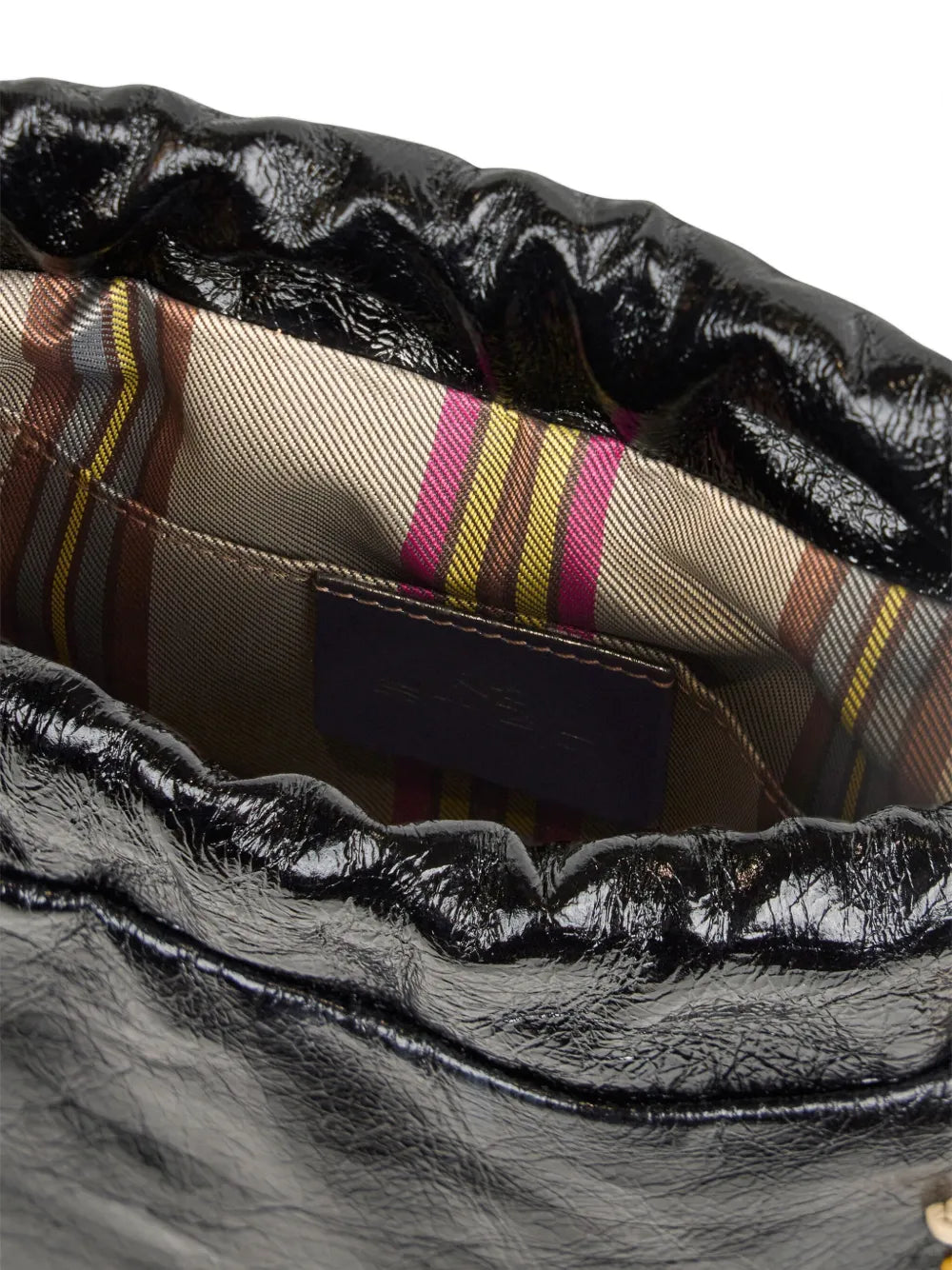 Etro Kalispera Fringing Leather Small Shoulder Bag — Same as shown — Size One Size — Detail View