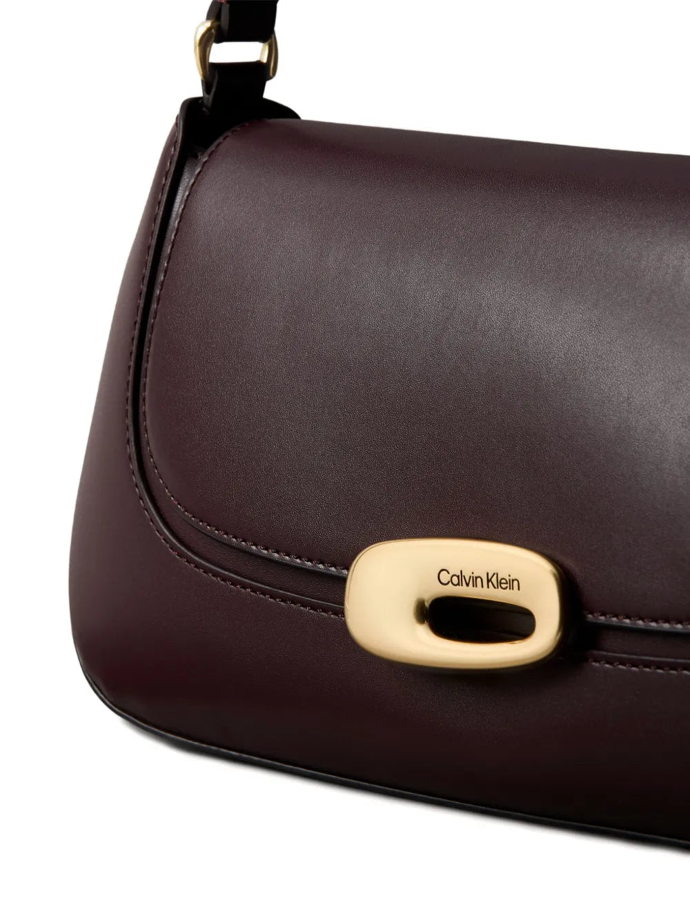 Calvin Klein Top Flap Shoulder Bag — Same as shown — Size One Size — Back View