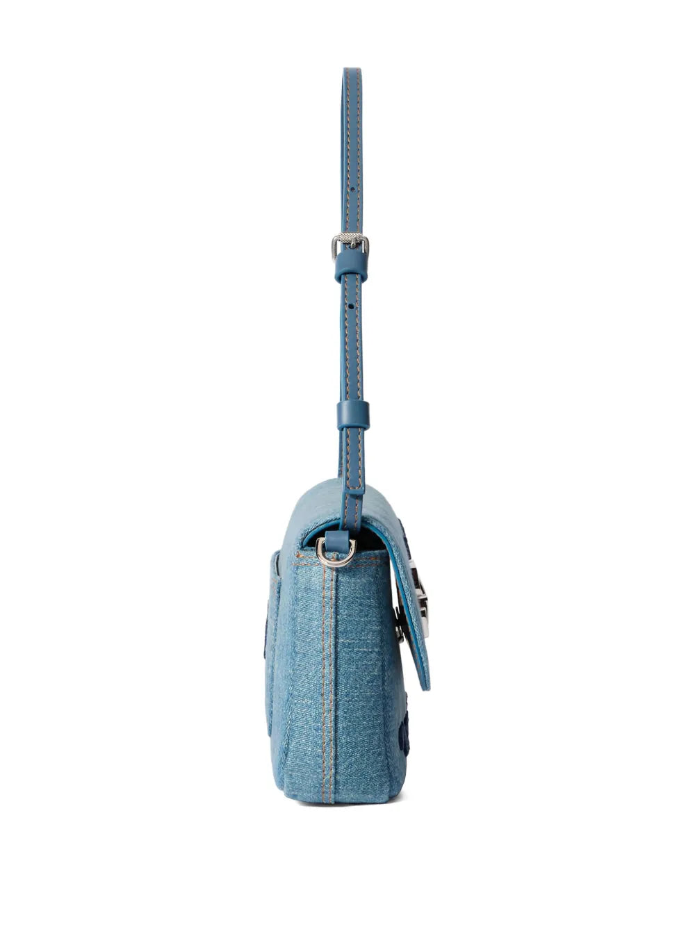 Off White Jitney 07 Denim Arrow Bag — Same as shown — Size One Size — Top View