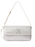 Off White Jitney Shoulder 07 Strass Shoulder Bag — Same as shown — Size One Size — Front View