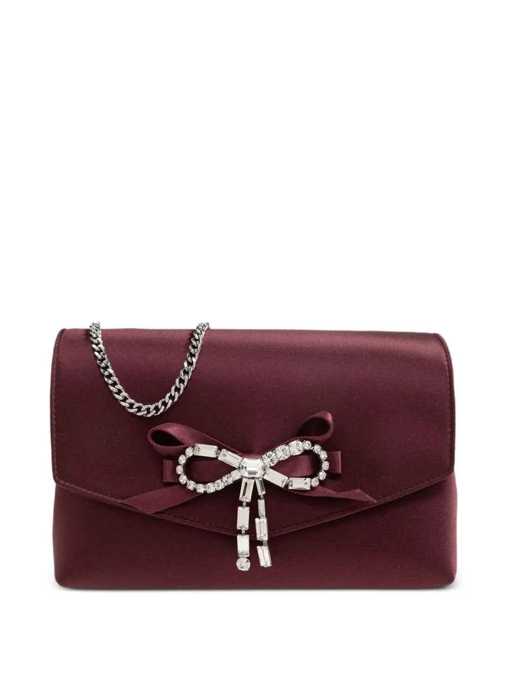 Jimmy Choo Mini Bow Detail Shoulder Bag — Same as shown — Size One Size — Front View