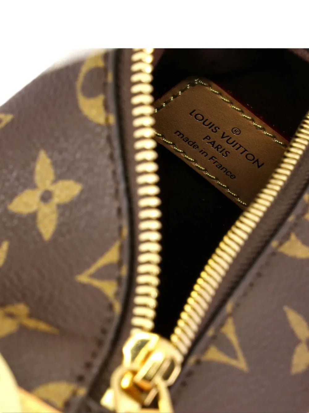 Louis Vuitton Pre Owned Side Trunk Handbag Monogram Canvas Pm Shoulder Bag — Same as shown — Size One Size — Detail View