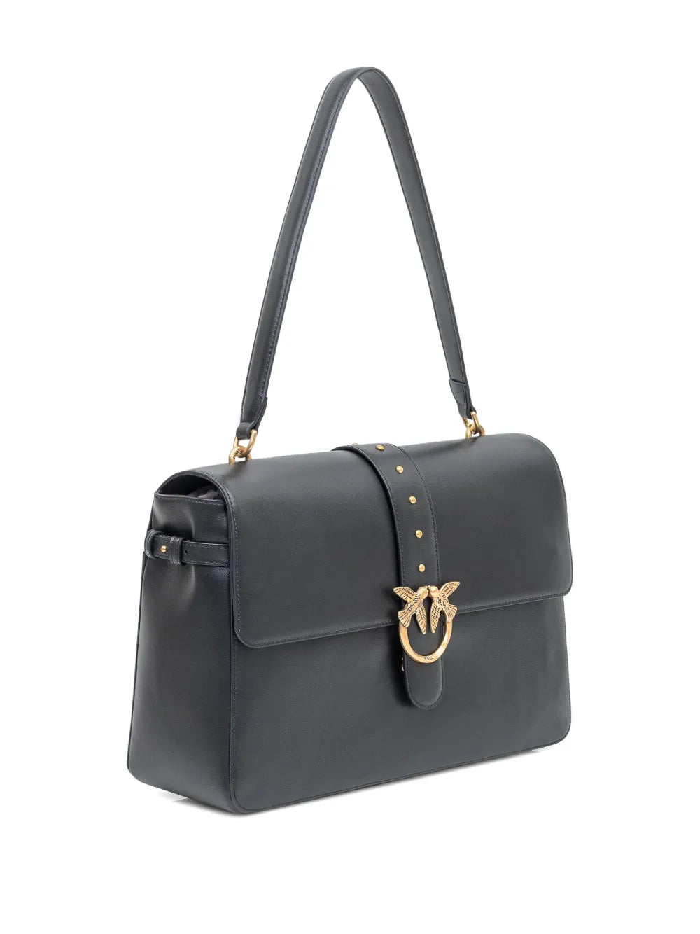 Pinko Maxi Love Studded Shoulder Bag — Same as shown — Size One Size — Side View