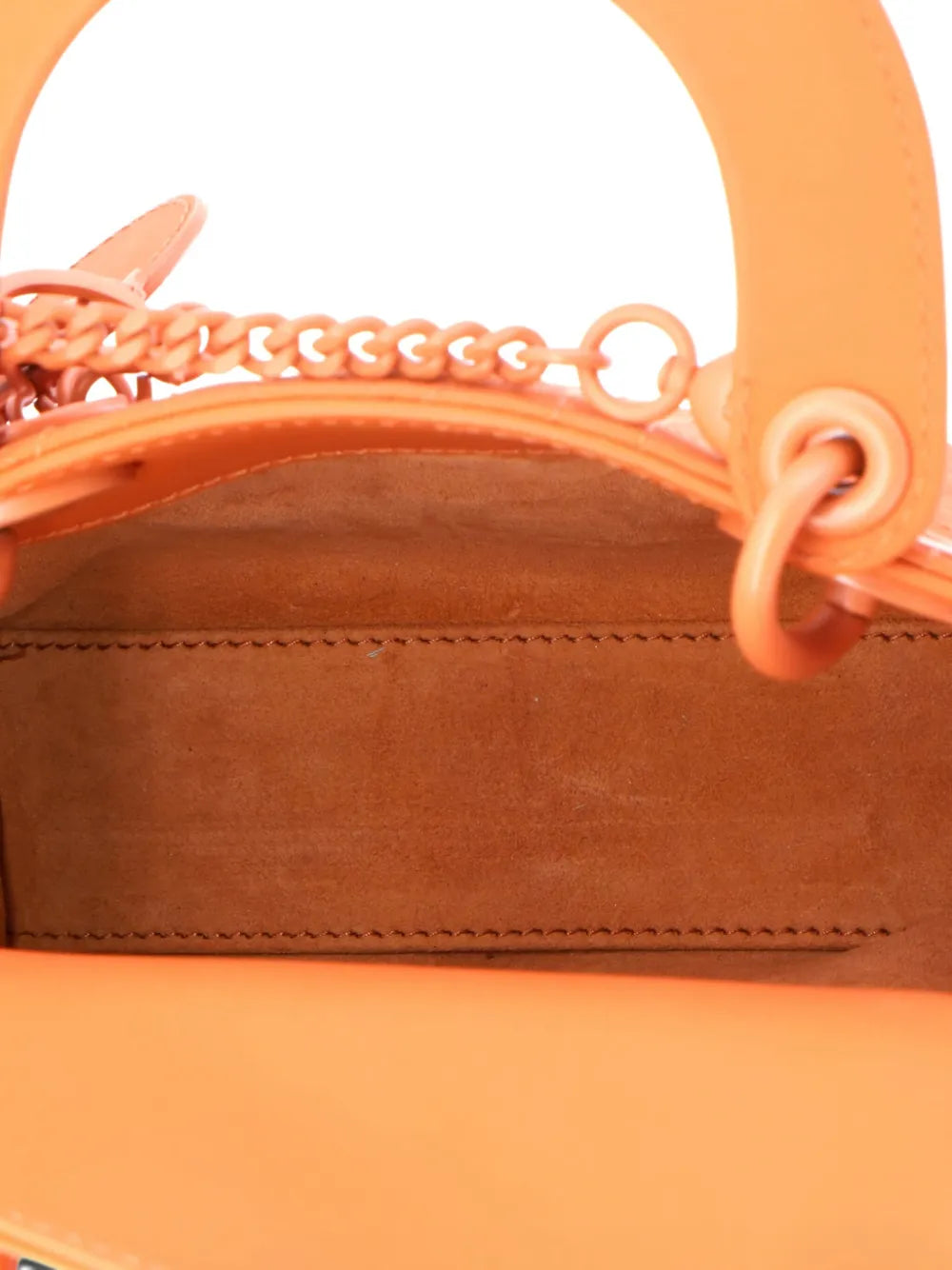 Christian Dior Pre Owned Ultra Matte Lady Dior Chain Bag Cannage Quilt Calfskin Mini Shoulder Bag — Same as shown — Size One Size — Top View