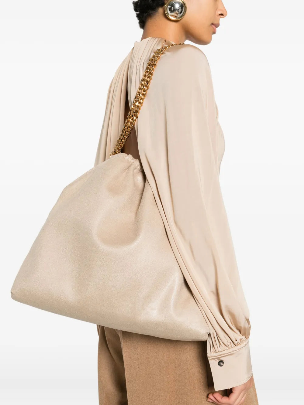 Stella Mccartney Medium Falabella Chain Shoulder Bag — Same as shown — Size One Size — Side View