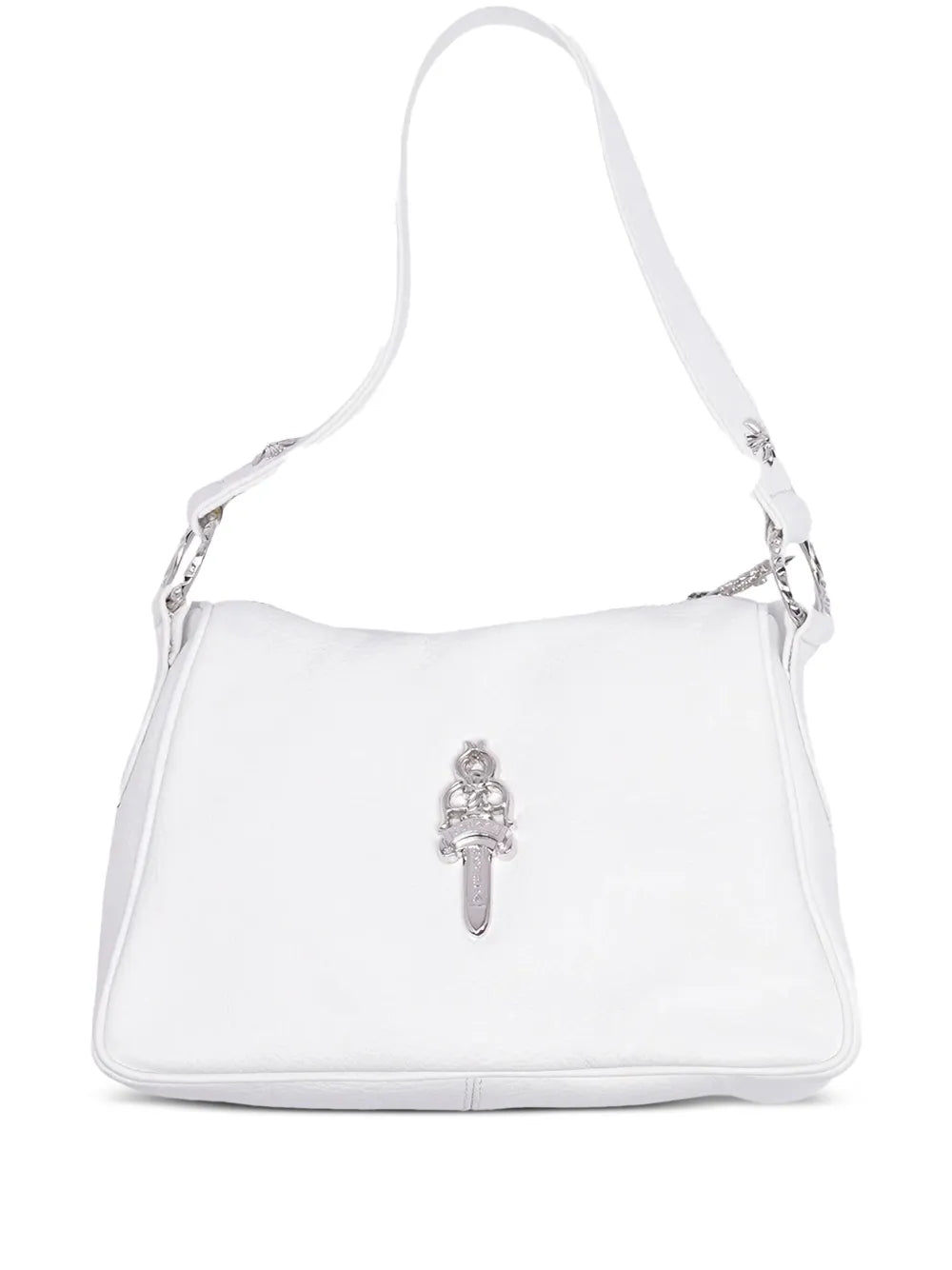 Chrome Hearts Dagger Chicken Nugget Leather Bag — Same as shown — Size One Size — Front View