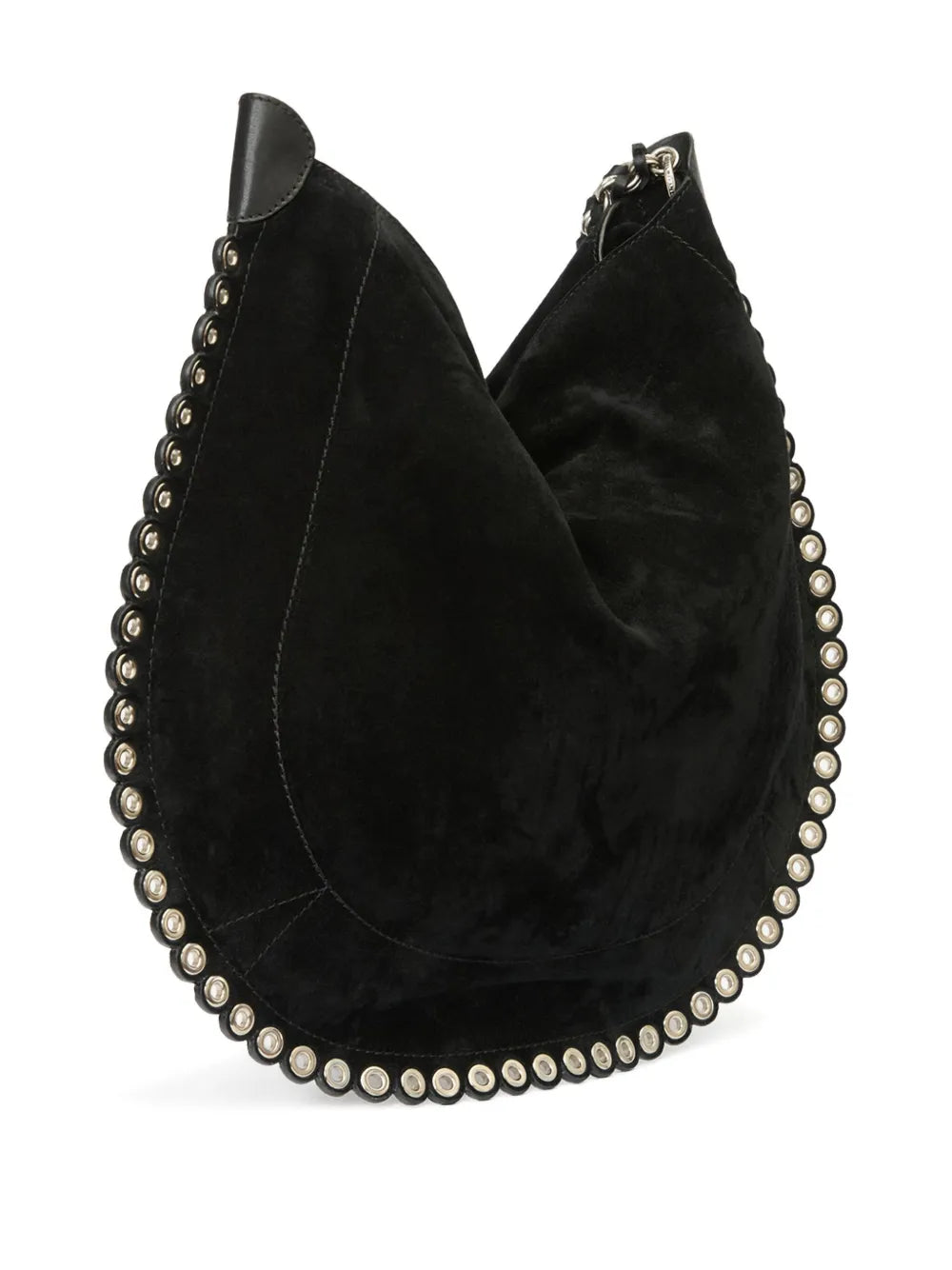 Isabel Marant Oskan Soft Studded Shoulder Bag — Same as shown — Size One Size — Top View