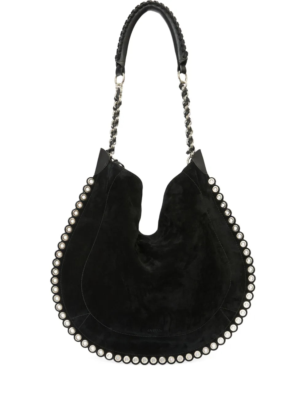 Isabel Marant Oskan Soft Studded Shoulder Bag — Same as shown — Size One Size — Front View