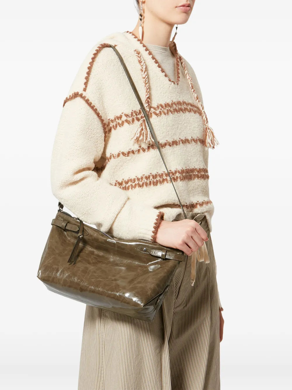 Isabel Marant Winna Day Shoulder Bag — Same as shown — Size One Size — Side View