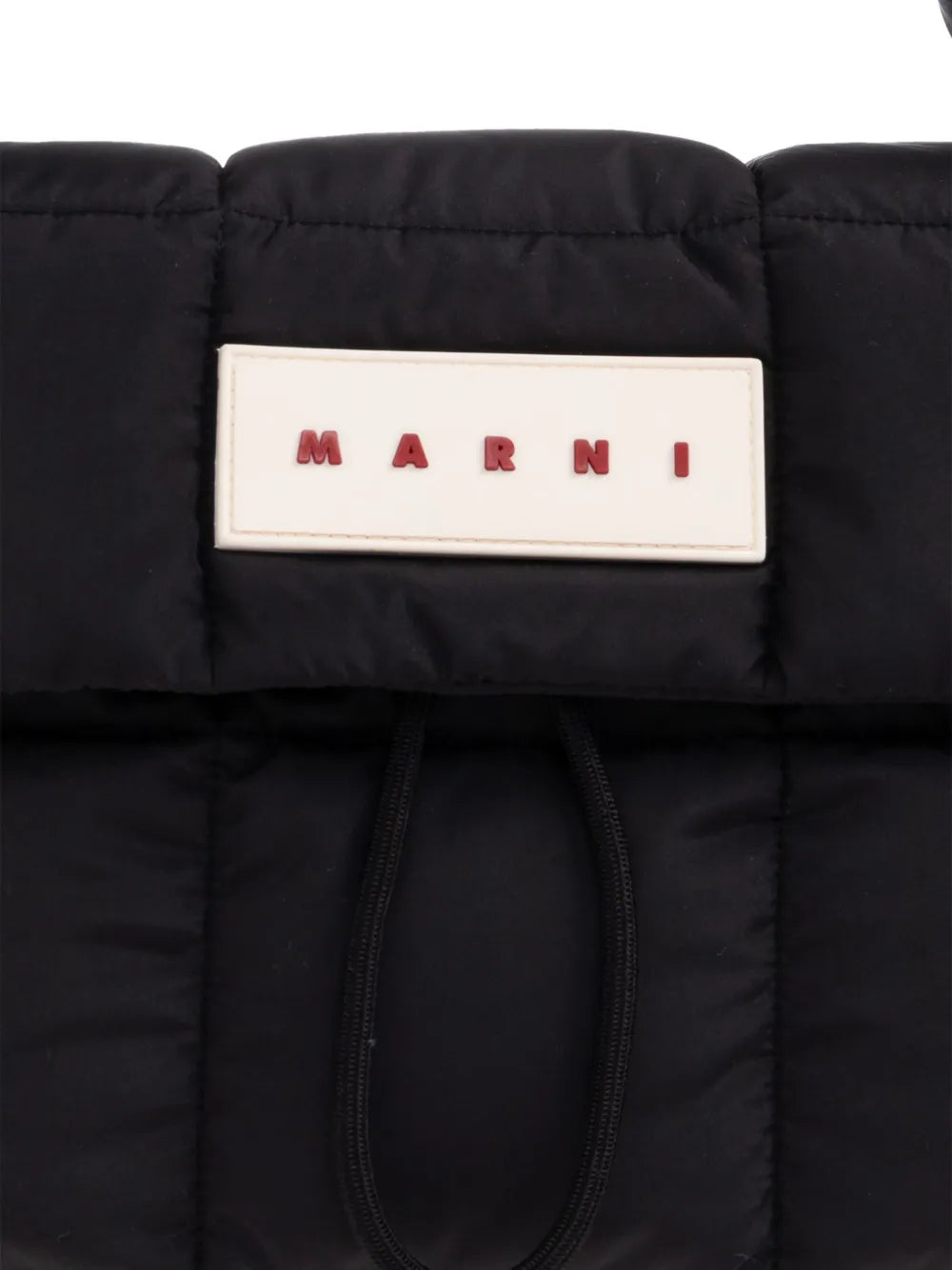 Marni Logo Patch Shoulder Bag — Same as shown — Size One Size — Top View
