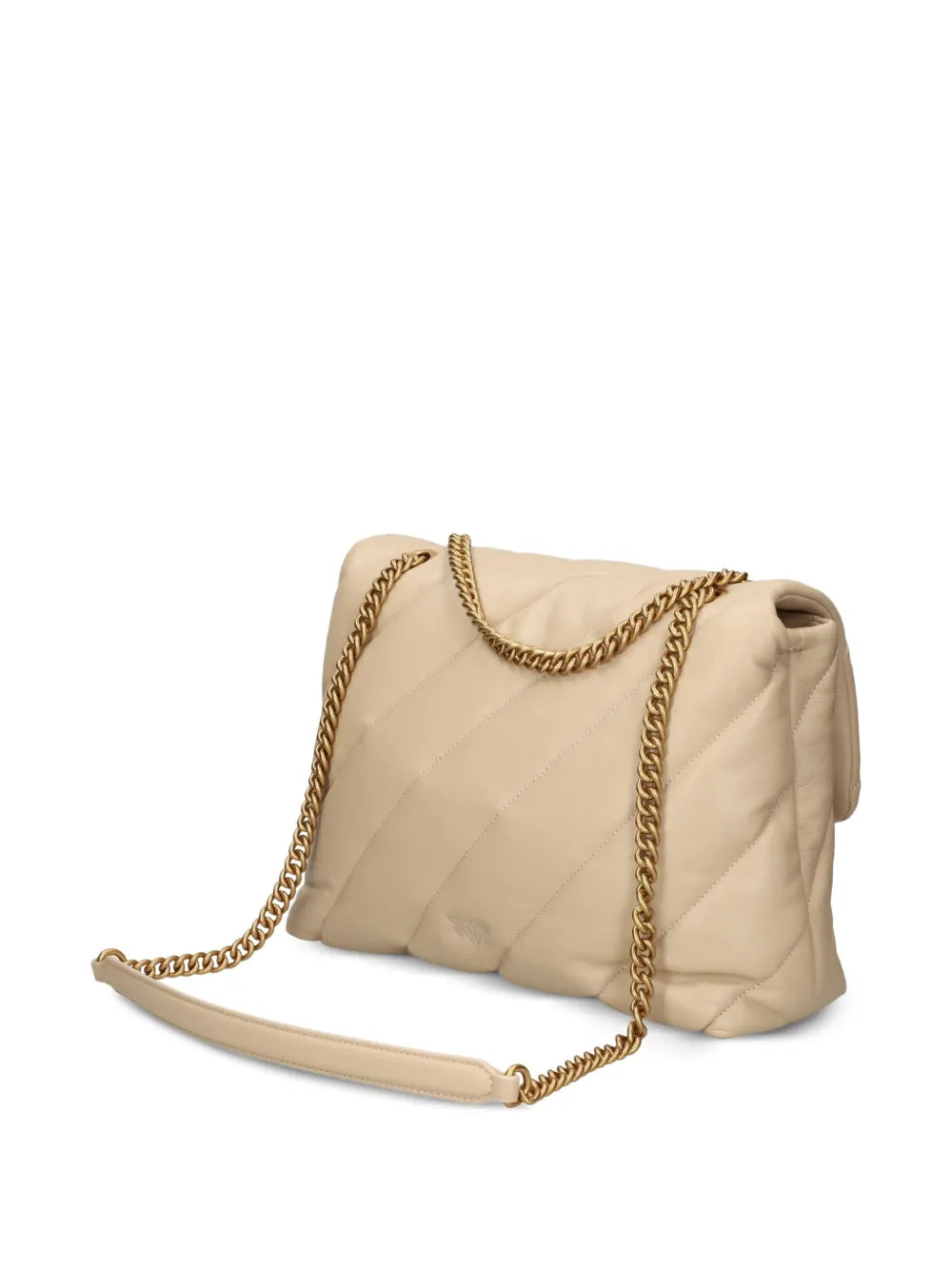 Pinko Medium Love Puff Chain Strap Shoulder Bag — Same as shown — Size One Size — Back View