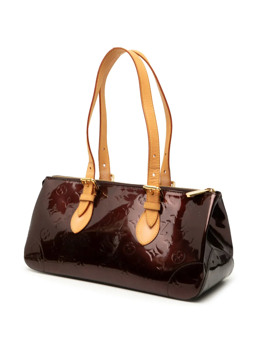 Louis Vuitton Pre Owned 2008 Monogram Vernis Rosewood Avenue Shoulder Bag — Same as shown — Size One Size — Back View