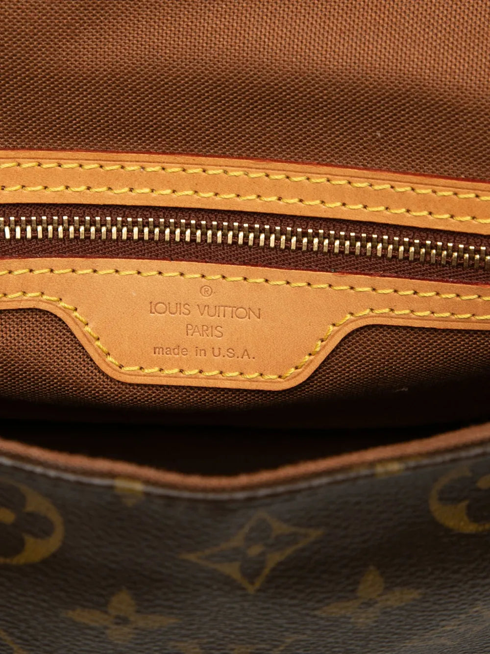 Louis Vuitton Pre Owned 2002 Monogram Mini Looping Shoulder Bag — Same as shown — Size One Size — Lifestyle View