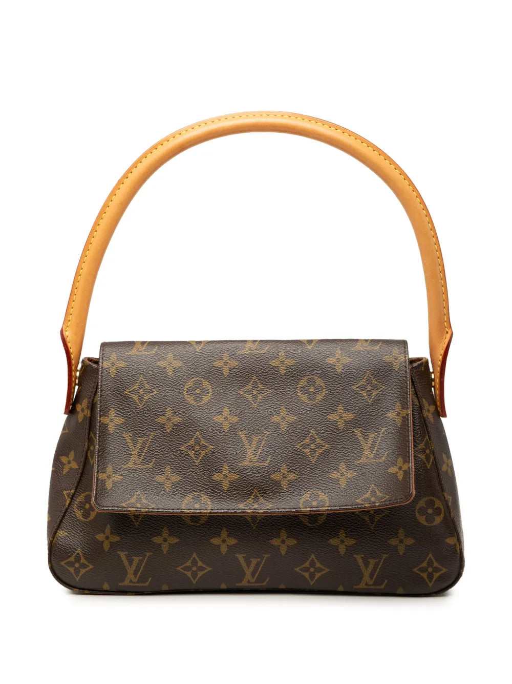 Louis Vuitton Pre Owned 2002 Monogram Mini Looping Shoulder Bag — Same as shown — Size One Size — Front View