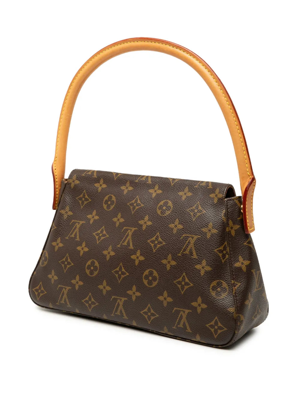 Louis Vuitton Pre Owned 2002 Monogram Mini Looping Shoulder Bag — Same as shown — Size One Size — Back View