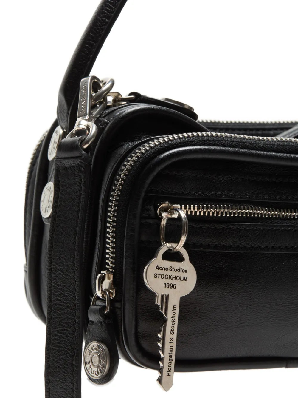Acne Studios Zip Fastening Shoulder Bag — Same as shown — Size One Size — Top View