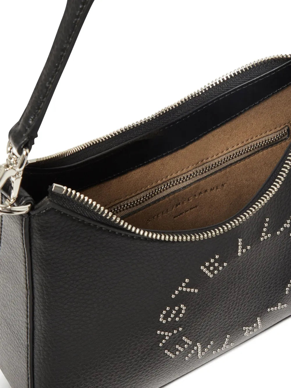 Stella Mccartney Logo Embellished Shoulder Bag — Same as shown — Size One Size — Top View