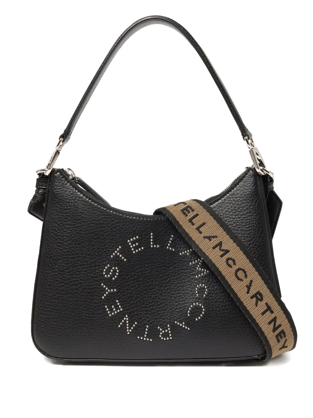 Stella Mccartney Logo Embellished Shoulder Bag — Same as shown — Size One Size — Front View