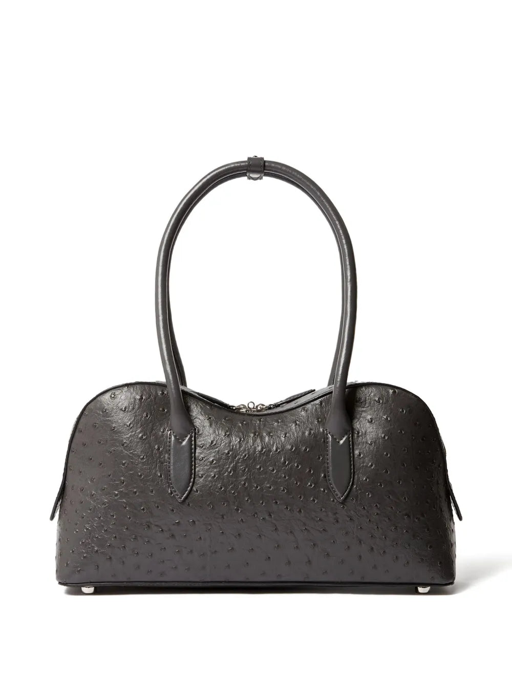 Stella Mccartney Ryder Ostrich Effect Padlock Shoulder Bag — Same as shown — Size One Size — Side View