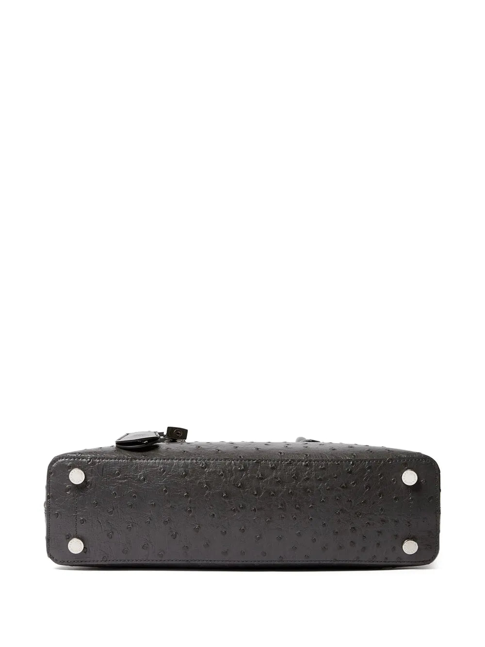 Stella Mccartney Ryder Ostrich Effect Padlock Shoulder Bag — Same as shown — Size One Size — Top View