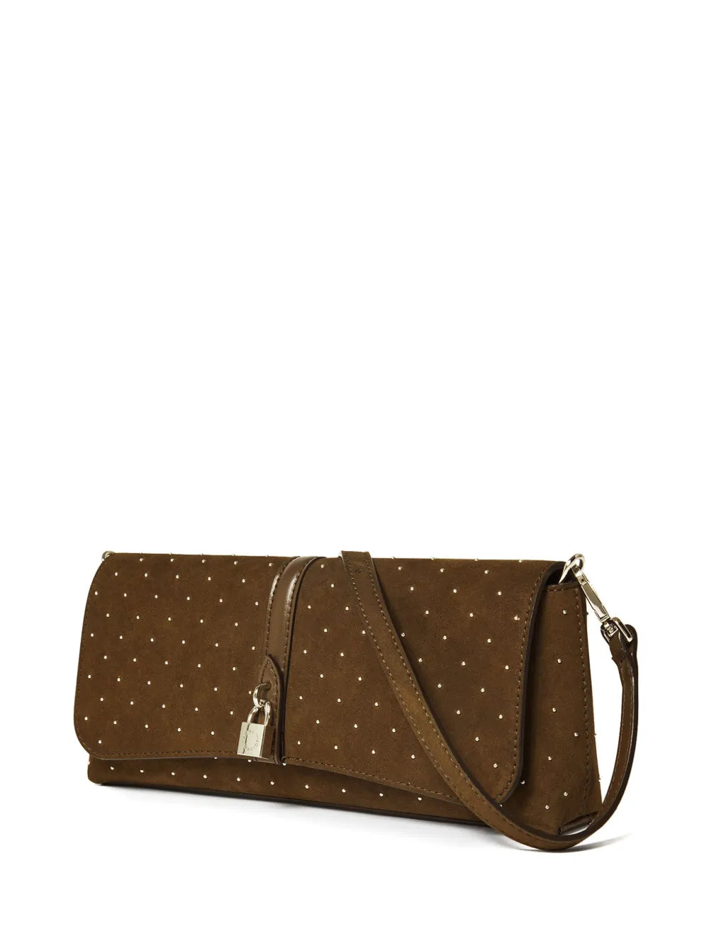 Stella Mccartney Studded Lock Shoulder Bag — Same as shown — Size One Size — Back View
