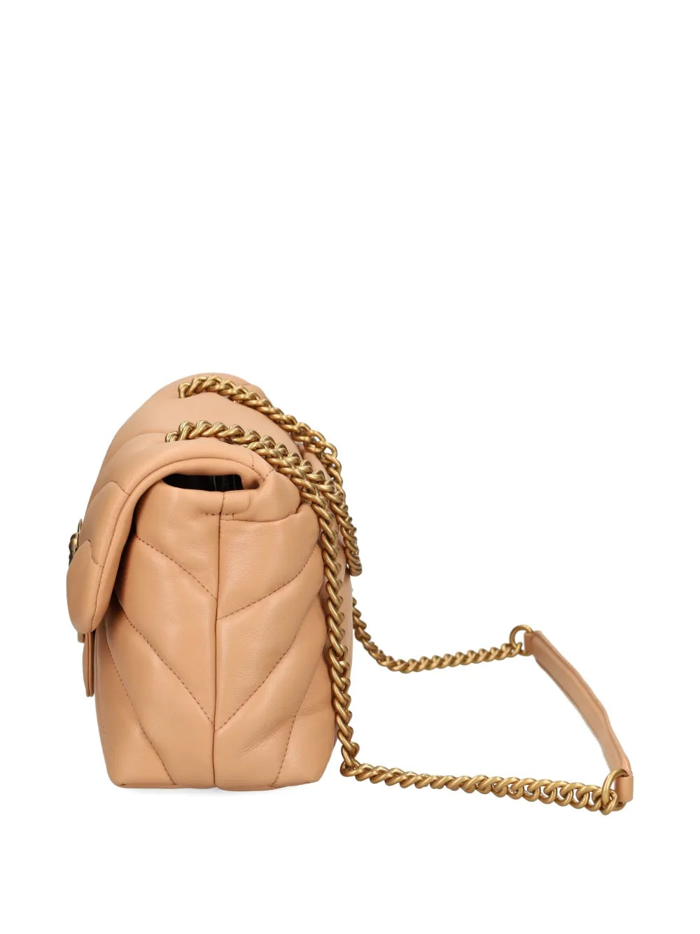 Pinko Small Love Puff Chain Strap Shoulder Bag — Same as shown — Size One Size — Top View
