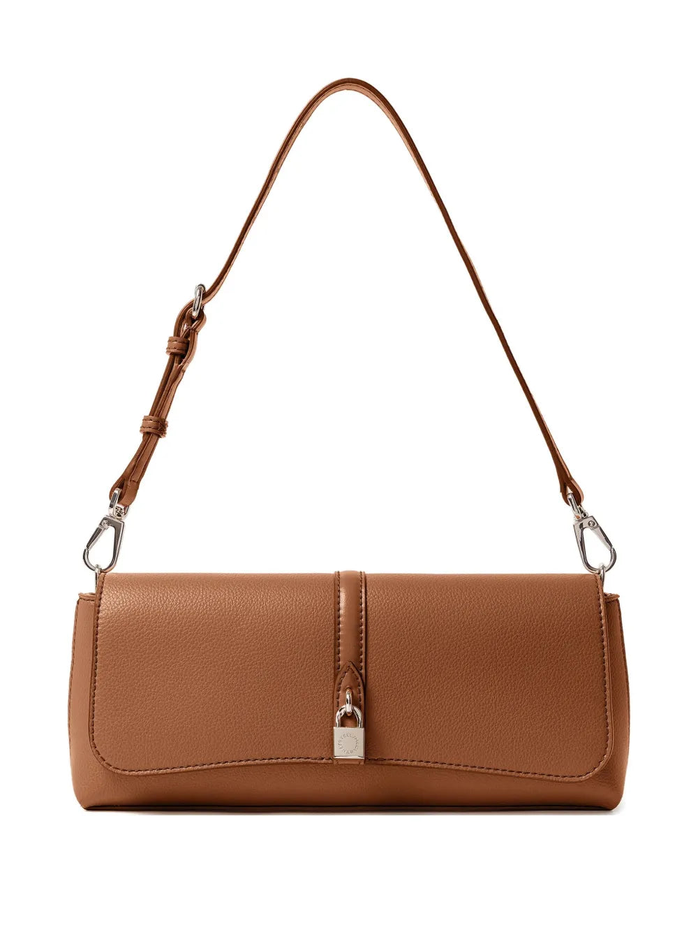Stella Mccartney Ryder Padlock Detail Shoulder Bag — Same as shown — Size One Size — Front View