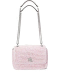 Lauren Ralph Lauren Sophee Straw Chain Strap Shoulder Bag — Same as shown — Size One Size — Front View