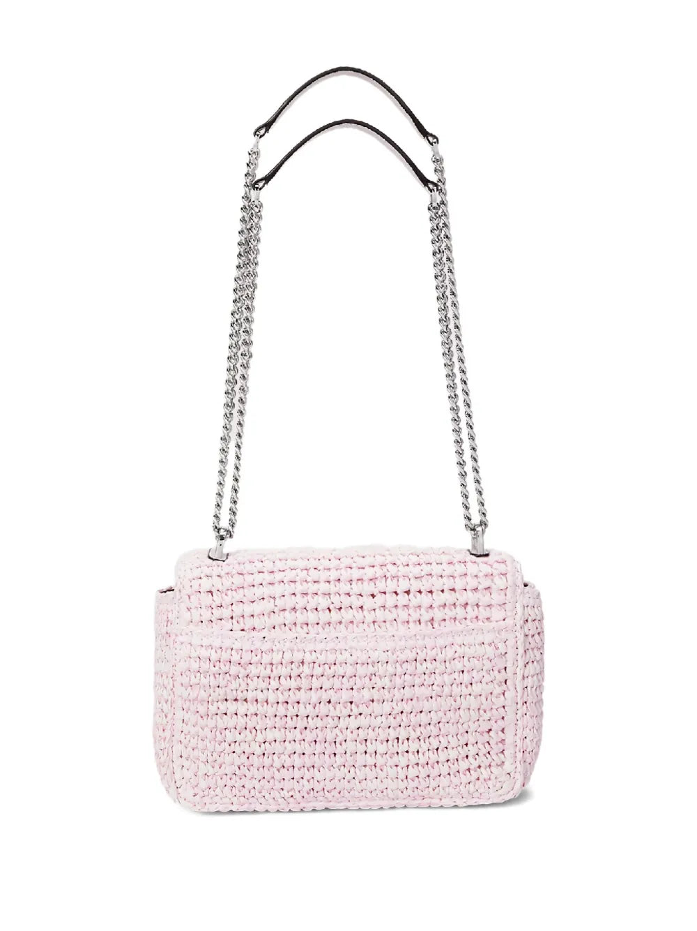Lauren Ralph Lauren Sophee Straw Chain Strap Shoulder Bag — Same as shown — Size One Size — Top View