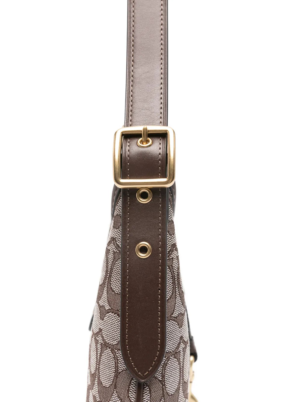 Coach Hamptonspatterned Buckle Shoulder Bag — Same as shown — Size One Size — Top View
