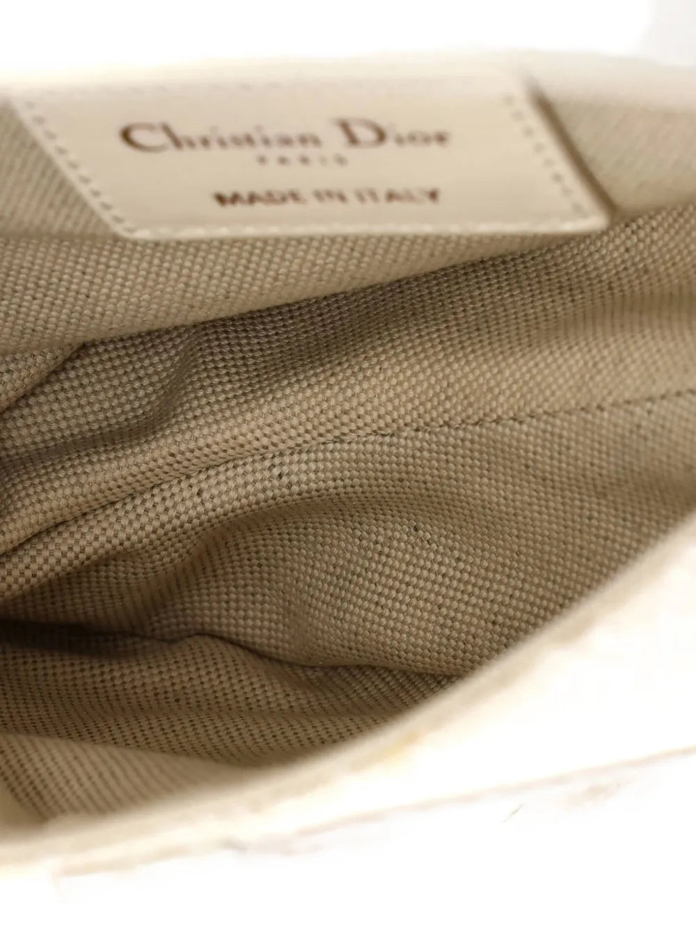 Christian Dior Pre Owned Saddle Handbag Oblique Canvas Mini Shoulder Bag — Same as shown — Size One Size — Top View