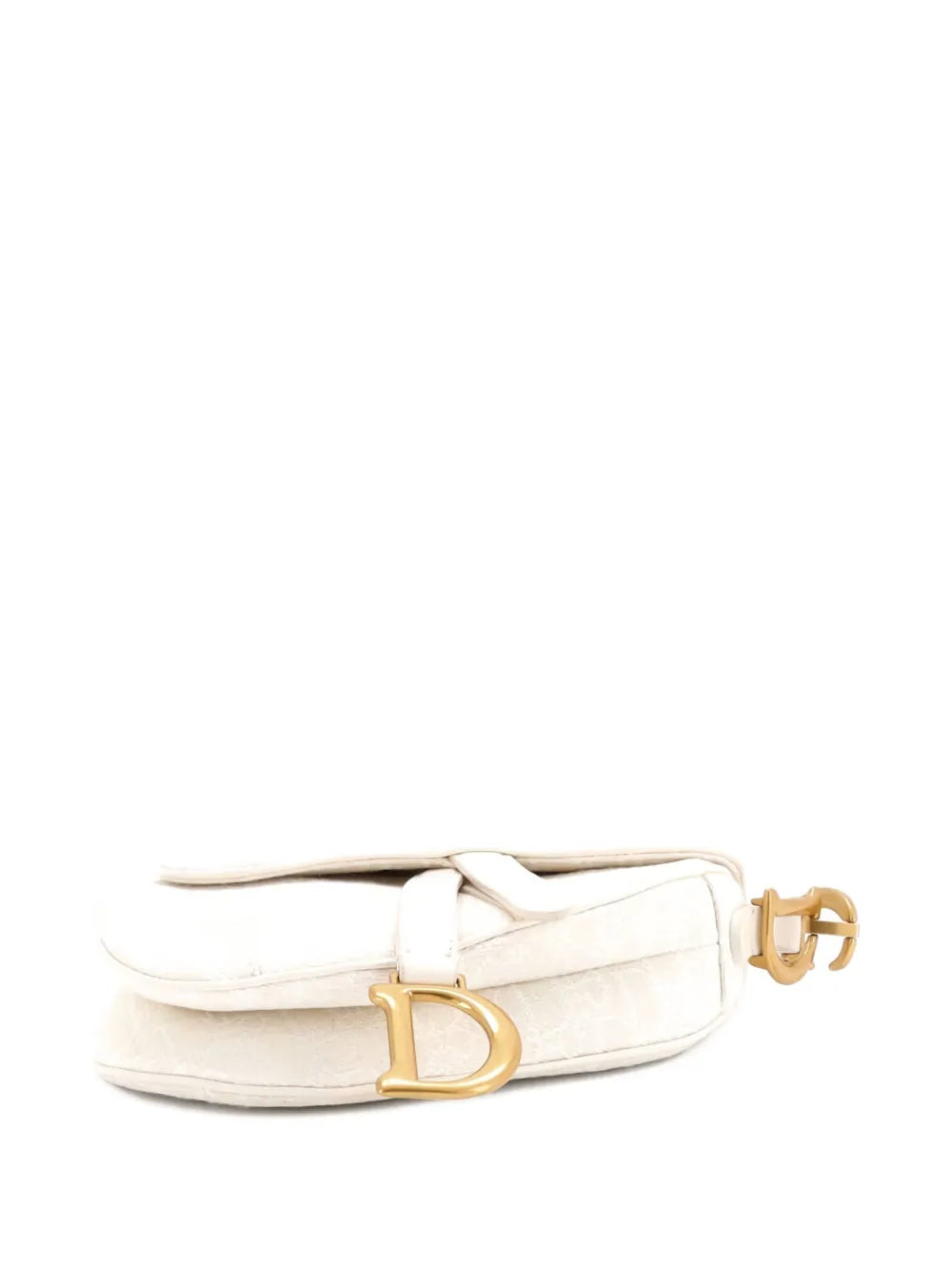 Christian Dior Pre Owned Saddle Handbag Oblique Canvas Mini Shoulder Bag — Same as shown — Size One Size — Detail View