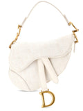 Christian Dior Pre Owned Saddle Handbag Oblique Canvas Mini Shoulder Bag — Same as shown — Size One Size — Front View