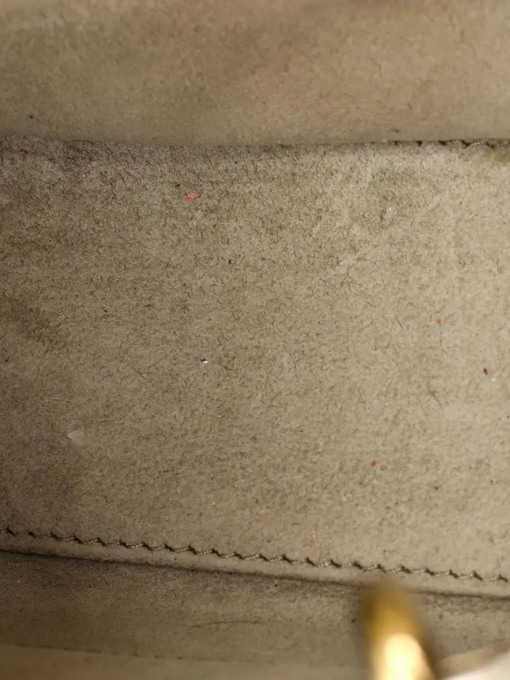 Christian Dior Pre Owned My Abcdior Lady Dior Bag Metallic Cannage Quilt Leather Shoulder Bag — Same as shown — Size One Size — Detail View