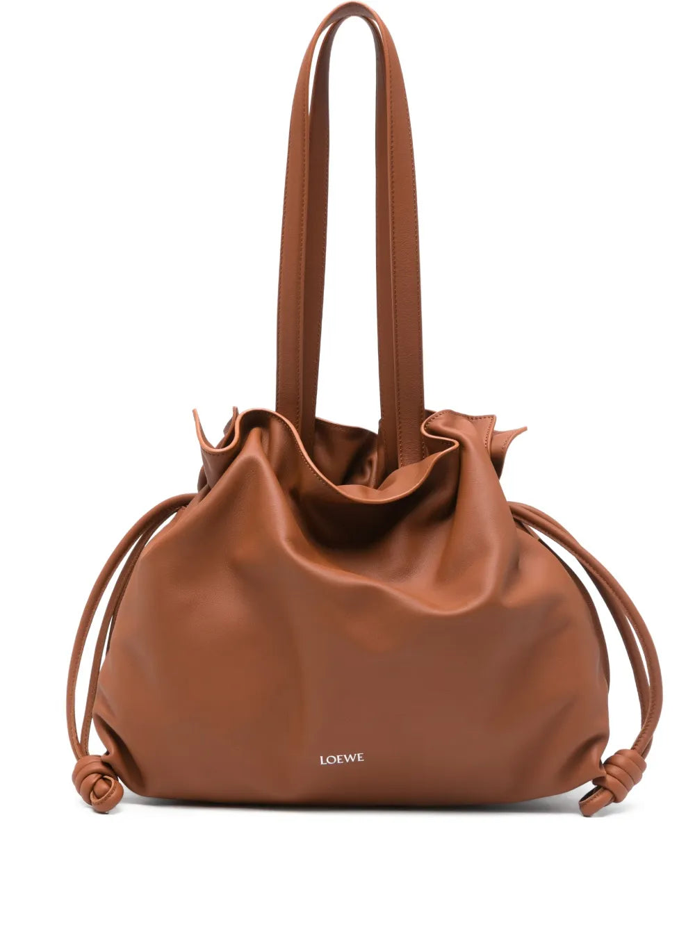 Loewe Flamenco Drawstring Shoulder Bag — Same as shown — Size One Size — Front View