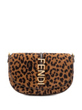 Fendi Leopard Chain Tote Bag — Same as shown — Size One Size — Front View