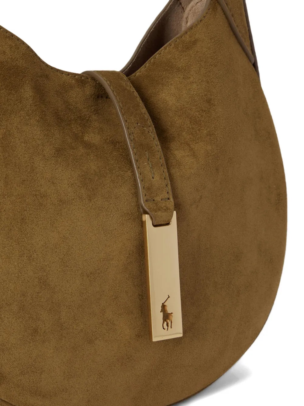 Polo Ralph Lauren Polo Pony Shoulder Bag — Same as shown — Size One Size — Top View