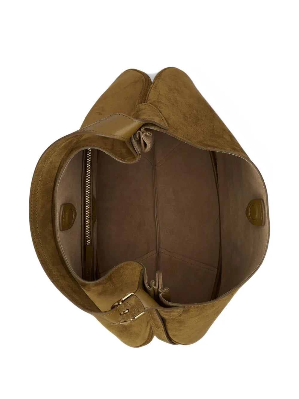 Polo Ralph Lauren Large Logo Plaque Shoulder Bag — Same as shown — Size One Size — Top View