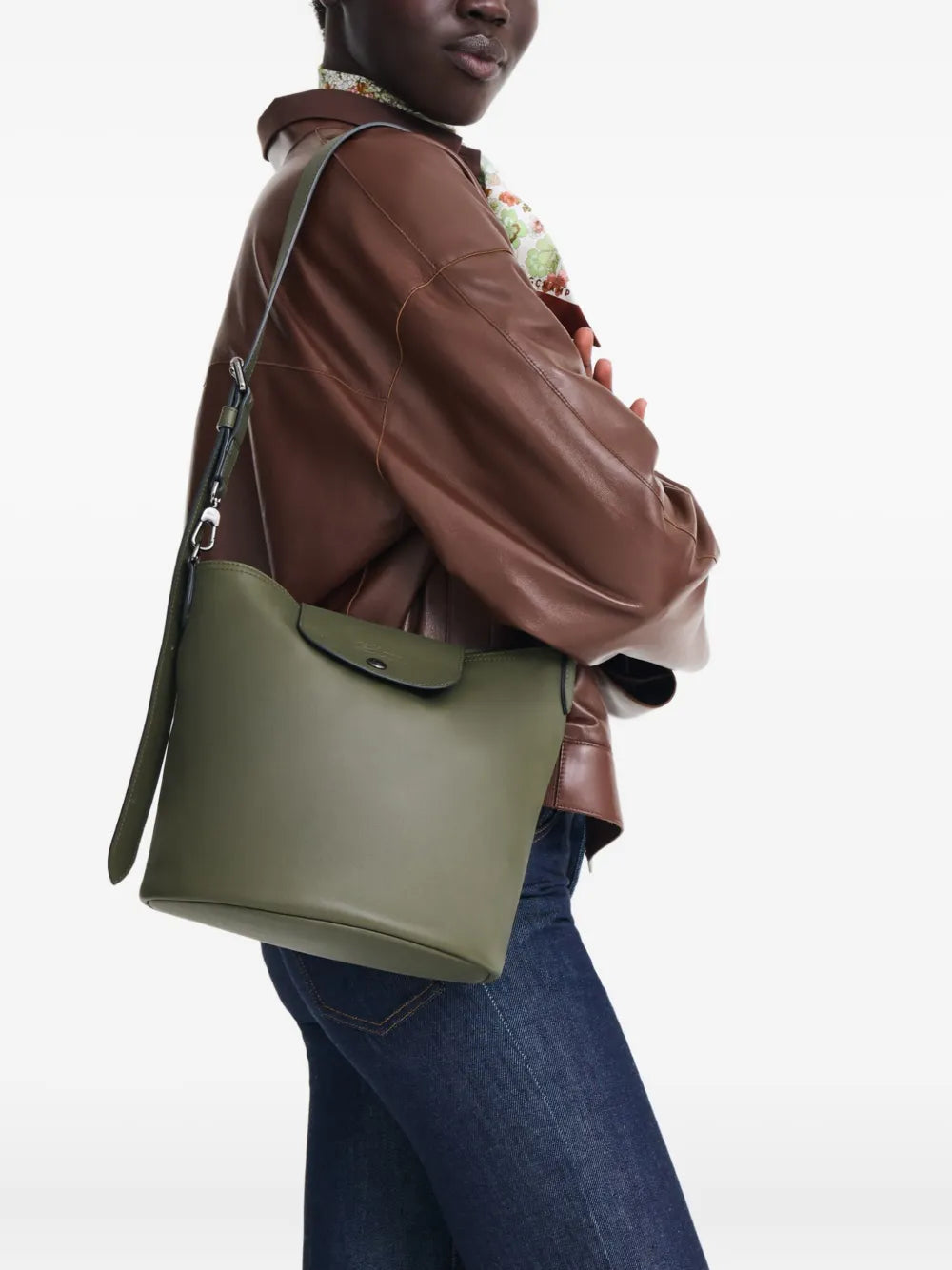 Longchamp Medium Le Pliage Xtra Shoulder Bag — Same as shown — Size One Size — Side View