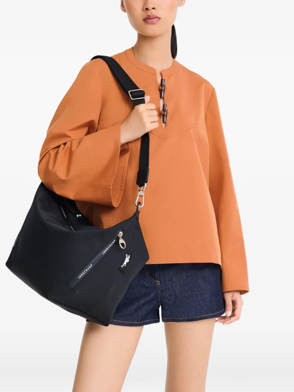 Longchamp Medium Le Pliage Energy Shoulder Bag — Same as shown — Size One Size — Front View