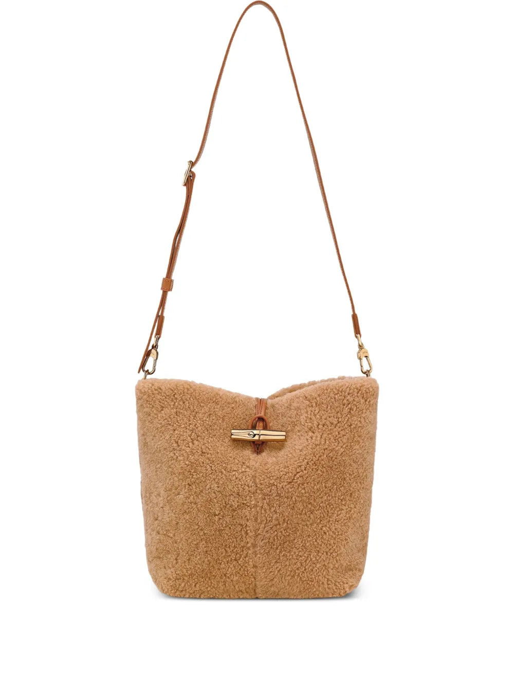 Longchamp Small Le Roseau Bucket Bag — Same as shown — Size One Size — Front View