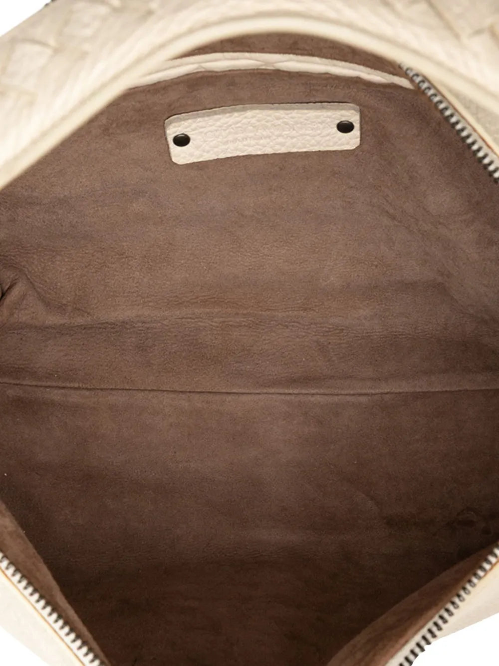 Bottega Veneta Pre Owned 2012 2025 Intrecciato Trimmed Cervo Hobo Bag — Same as shown — Size One Size — Detail View